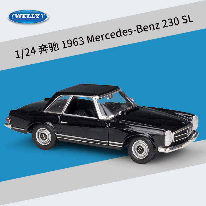 1963 メルセデスベンツ 230SL ブラック