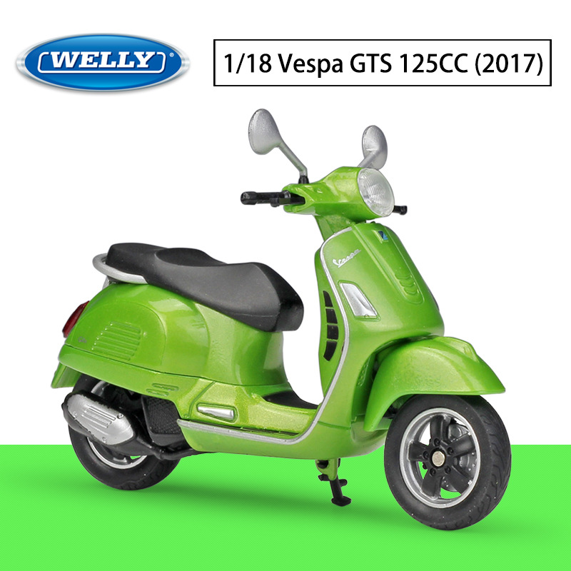 2017 VESPA GTS 125CCグリーン