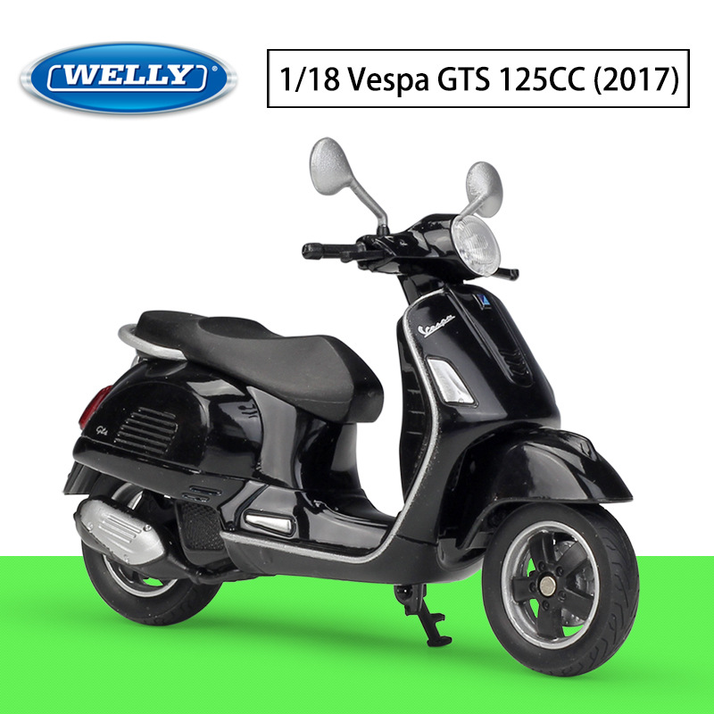 2017 VESPA GTS 125CCブラック