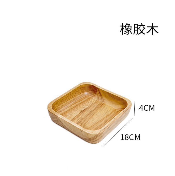 18ゴムの四角い碗