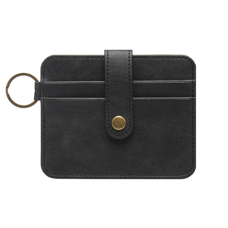 ブラック (磁気防止カードホルダーキーホルダー)