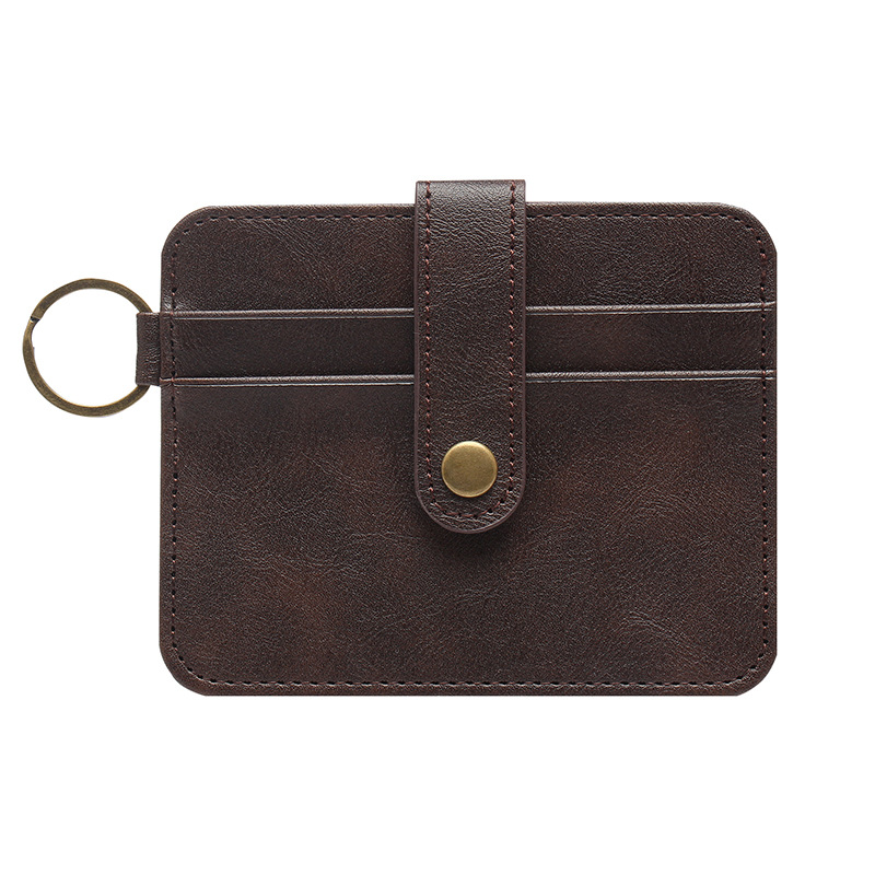 コーヒー色 (磁気防止カードホルダーキーホルダー)