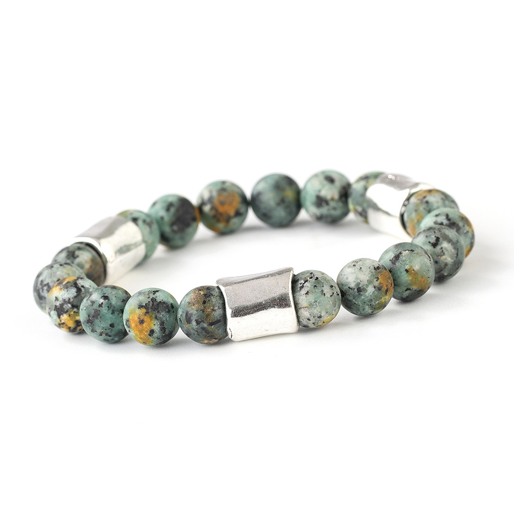 花緑石 (銀色のボタン)