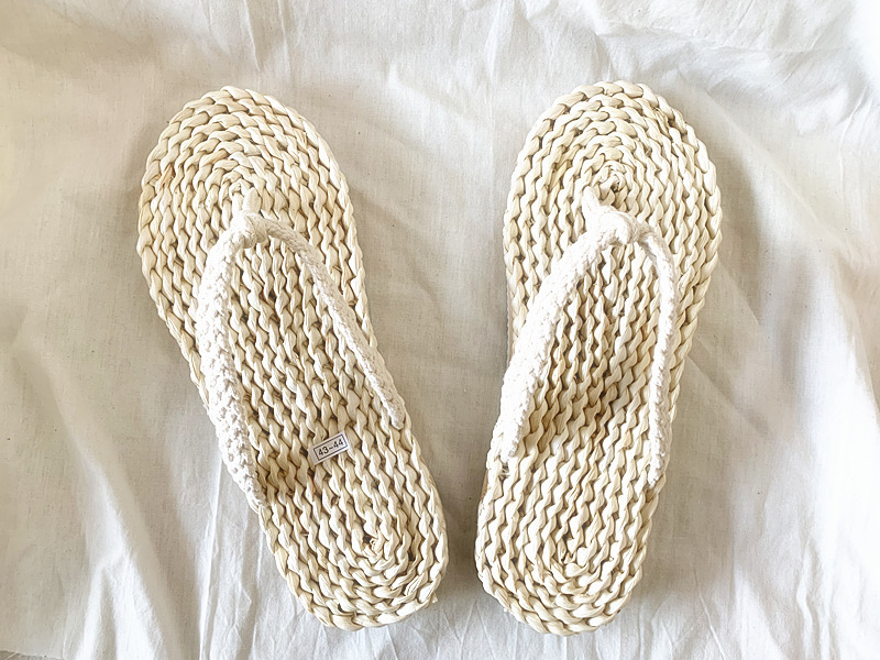 白いラバーソール