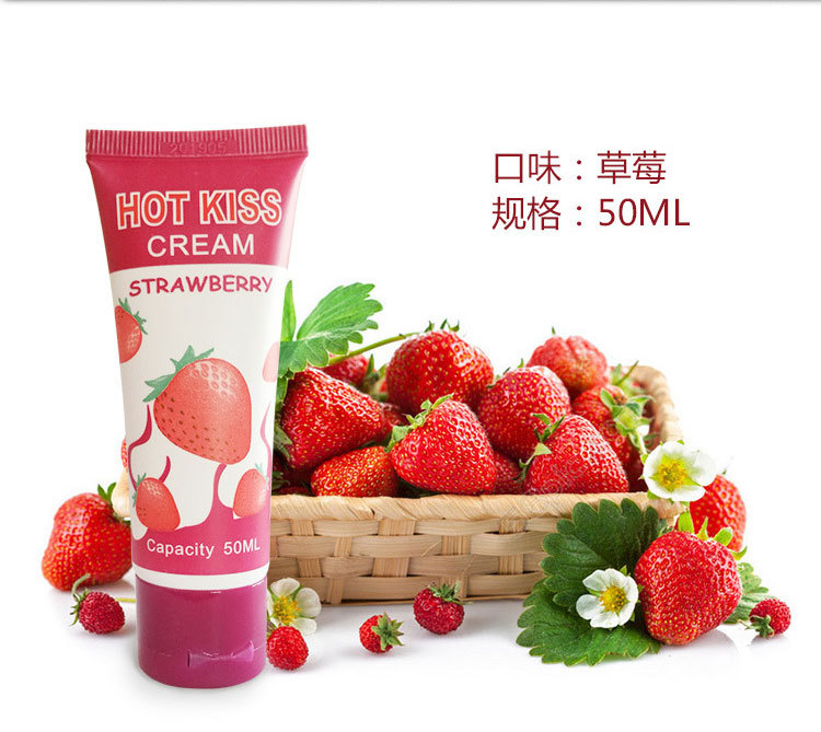 Hotkissいちご果味潤滑剤50ml