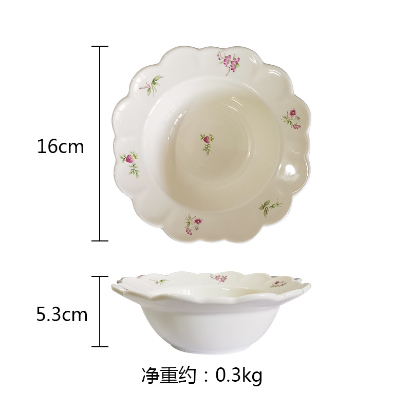 6インチの砕花碗