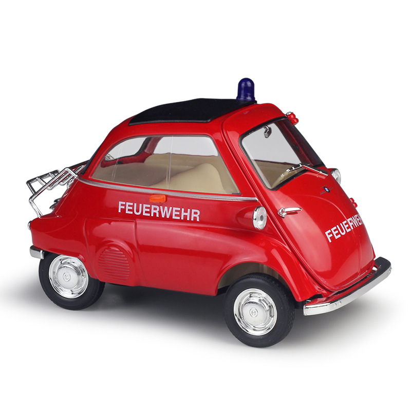 1/18 bmwの卵isetta消防パトカー