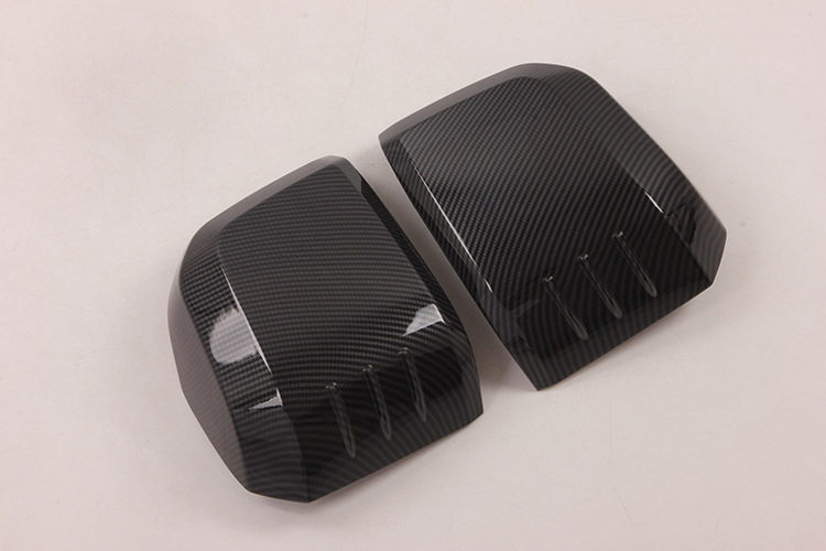 バックミラーカバーの炭化水素紋