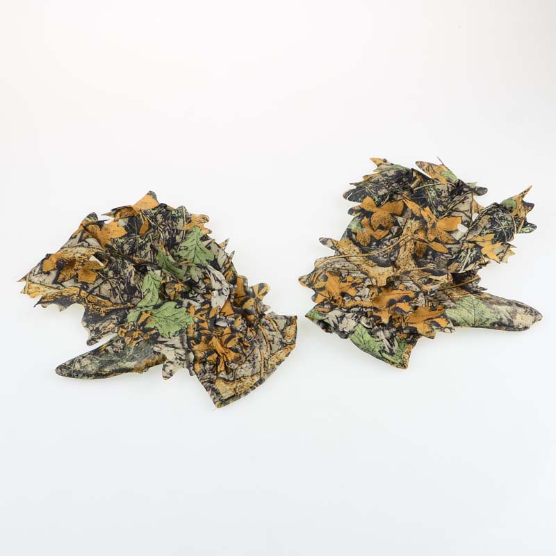 ジャングルの葉の手袋