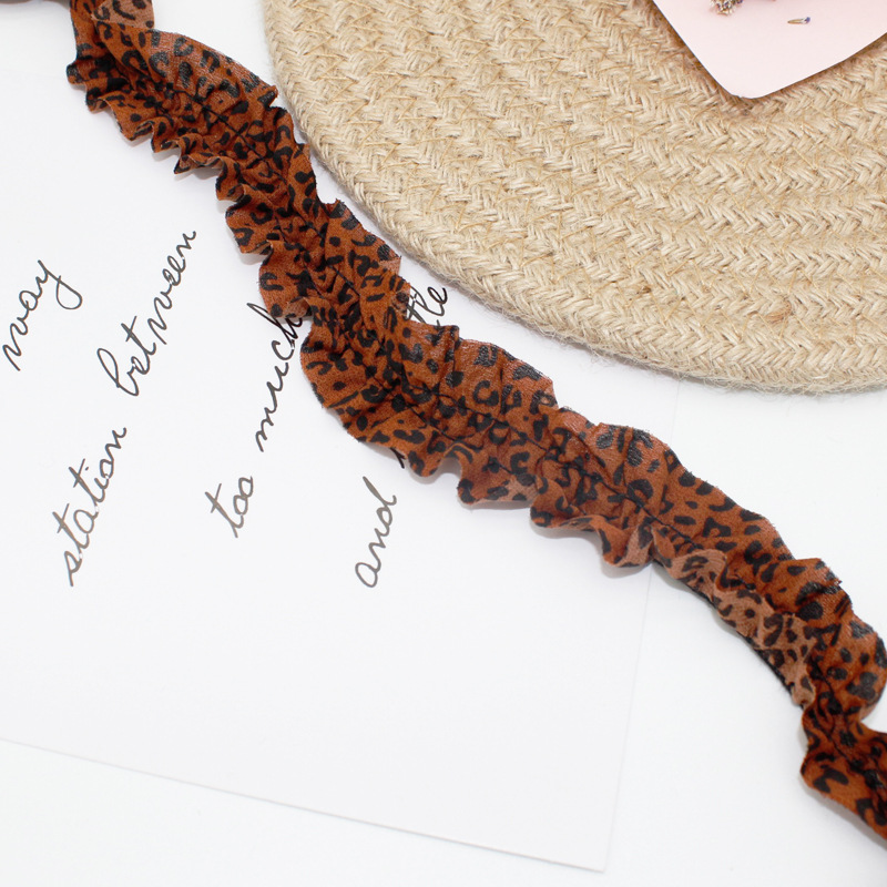 AI8036-01-2.5CMシフォン豹紋 * カット (2-10) コード