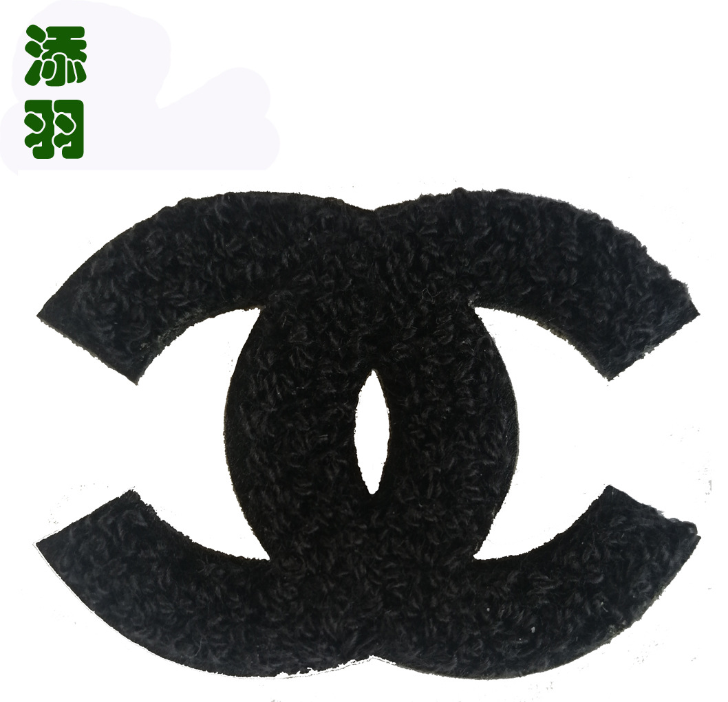 Ccブラック (6.5*4.6cm)