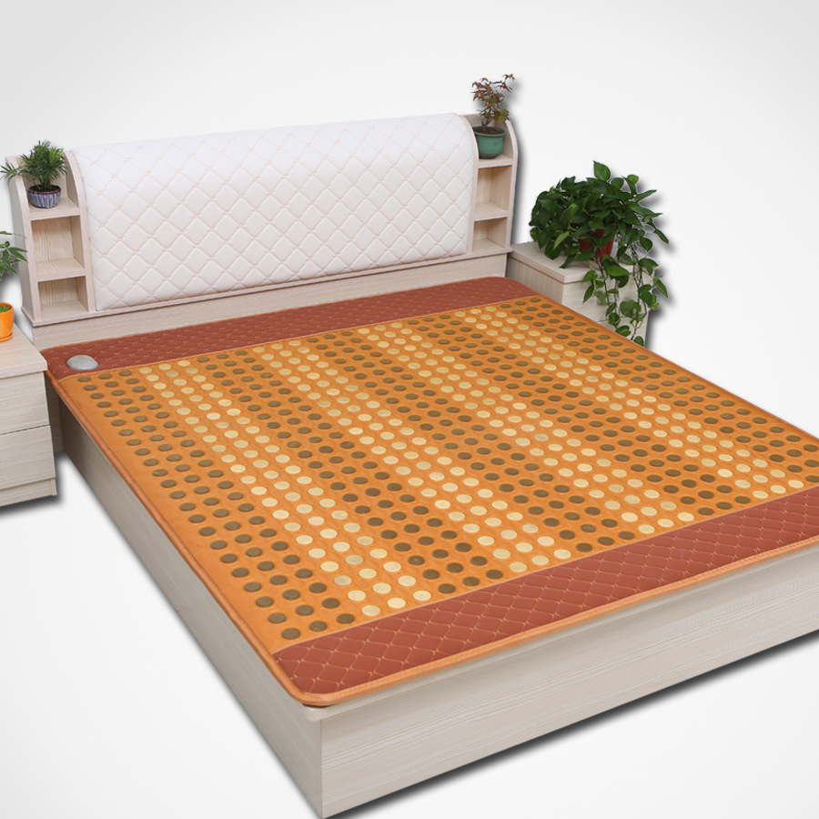 橘複合ゲルマニウム玉黄網縁なしマットレス