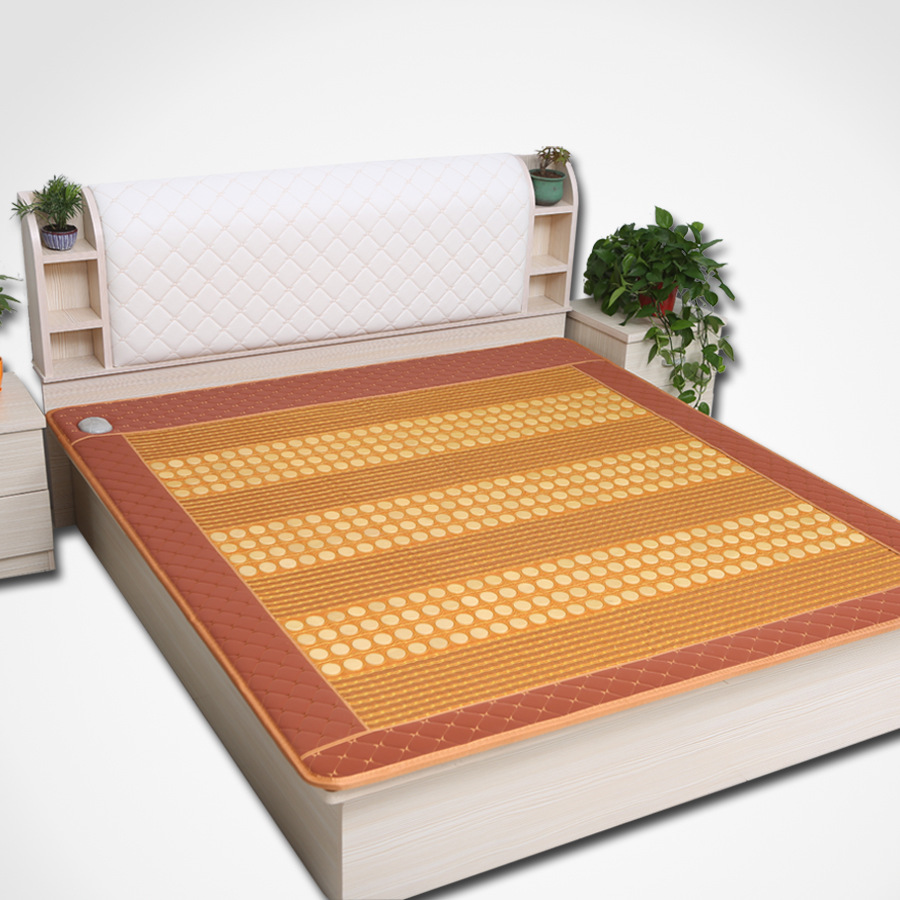 オレンジ色複合玉マイナスイオンマットレス