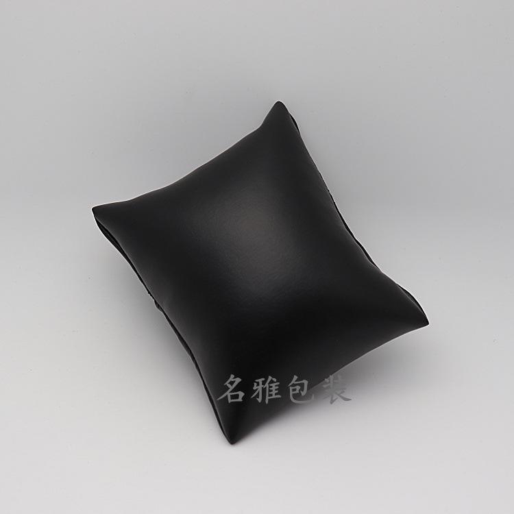 ブラックpuレザー8*9CM;1番