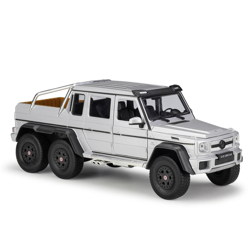 1/24ベンツg63 am6x6シルバー