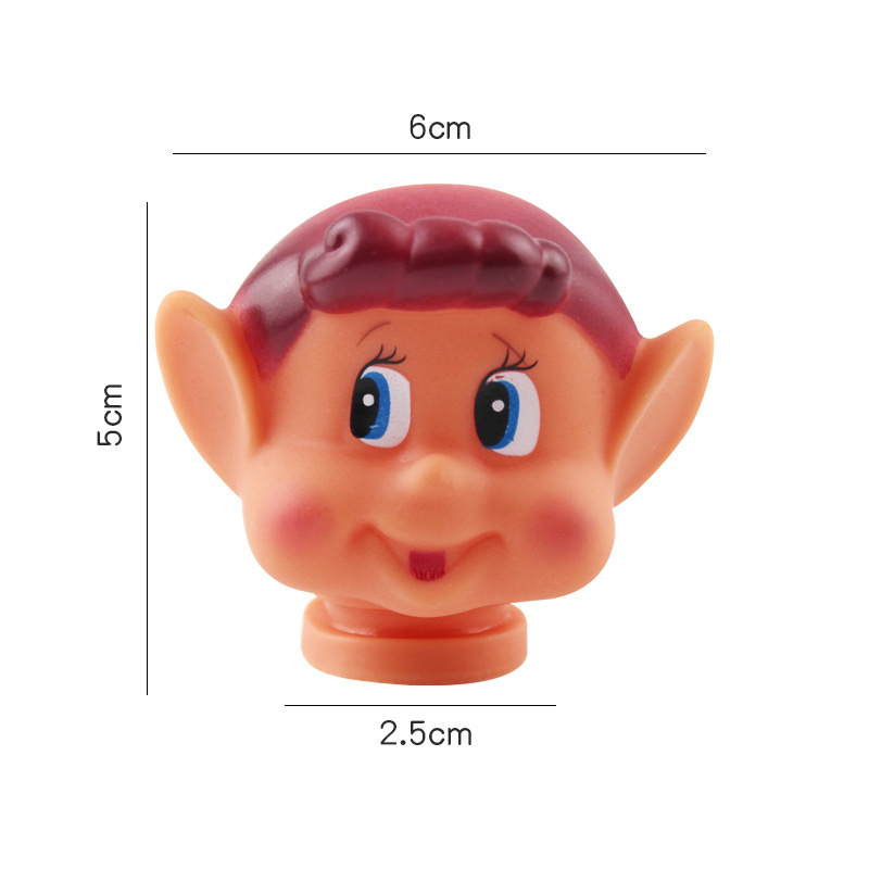 Male doll head (single)