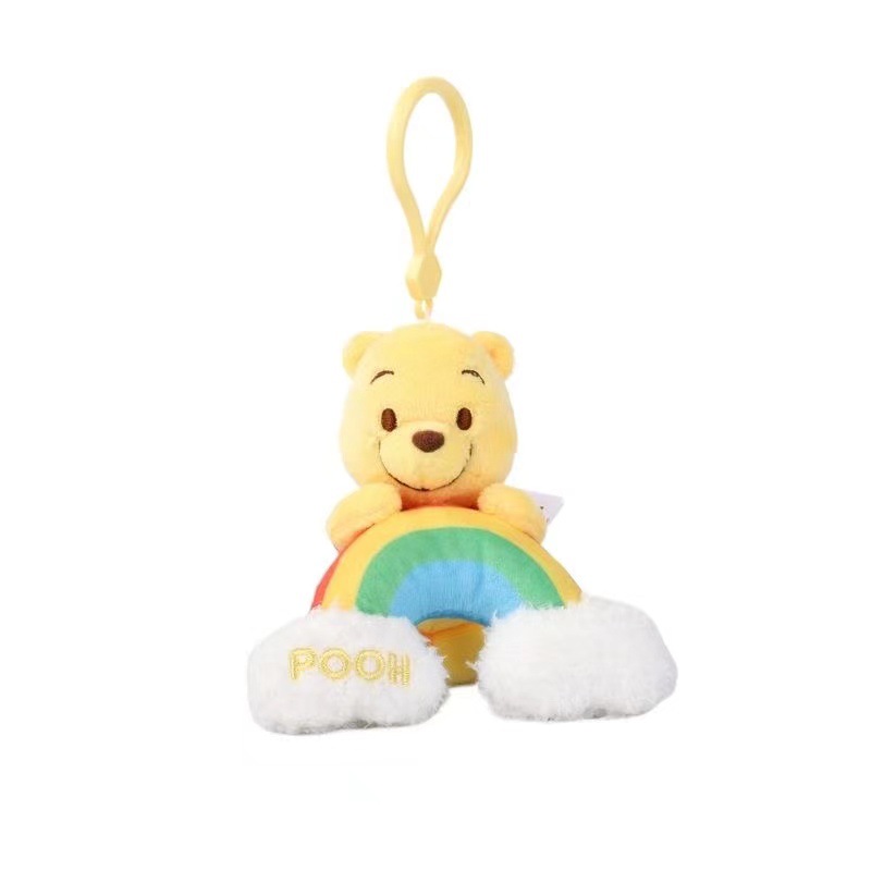 12cm ディズニー くまのプーさん レインボーペンダント