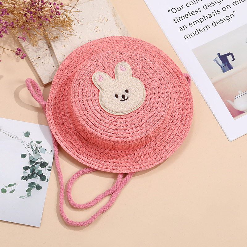 濃いピンクのウサギ