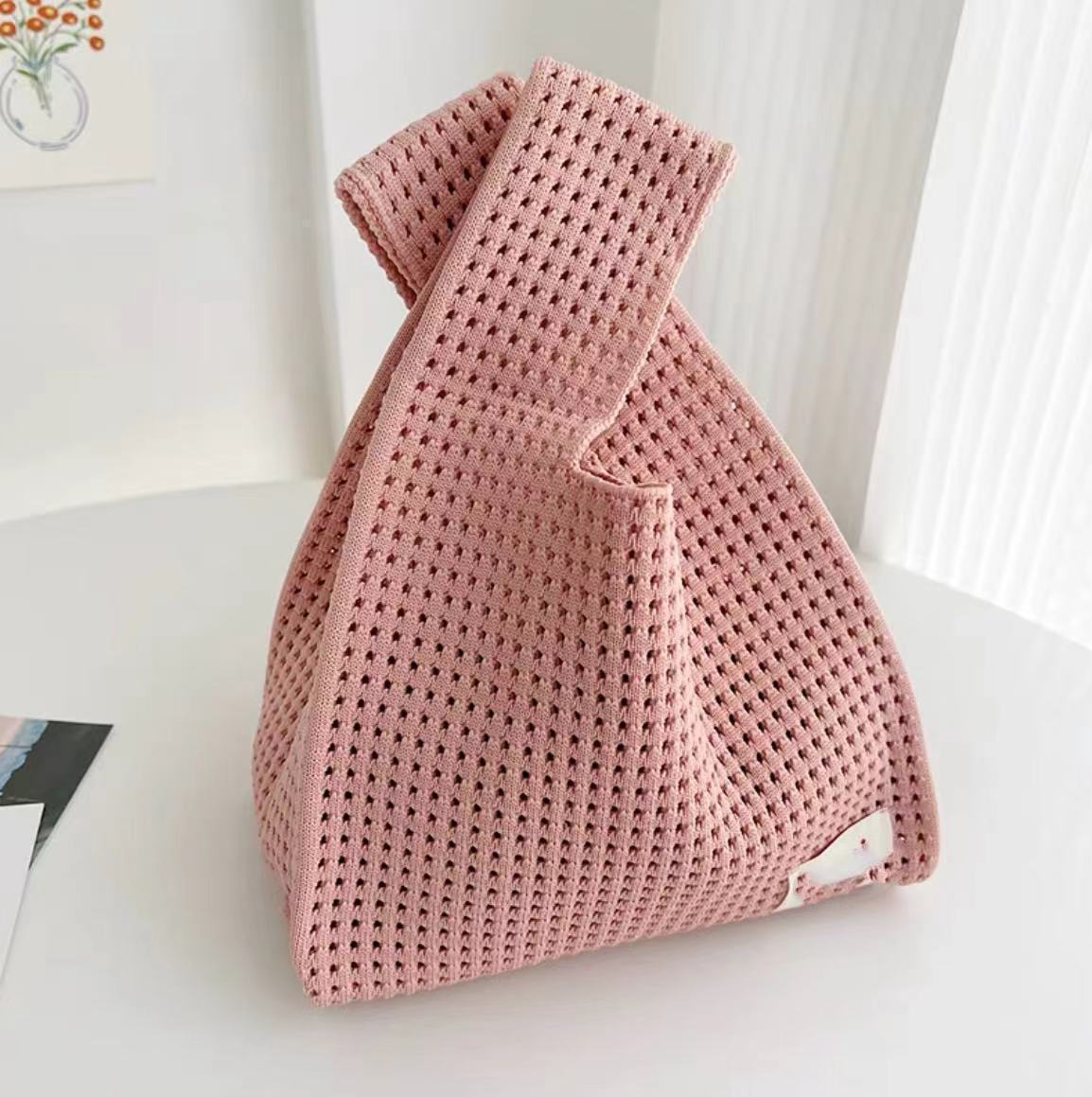 【中空バッグ】ピンク中空