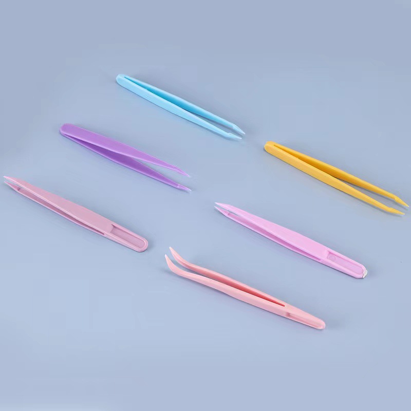 カラープラスチックピンセット