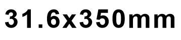 31.6X350mm