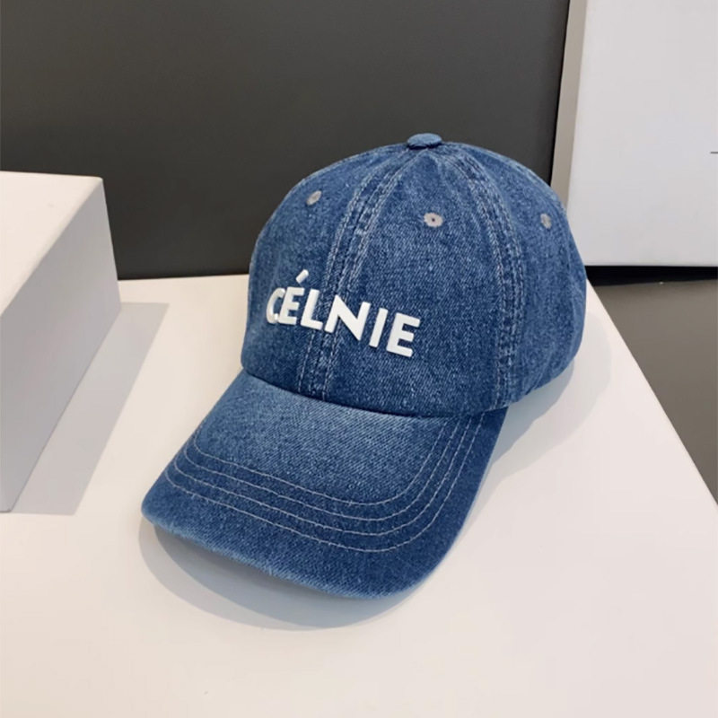 CELINE ダークブルー