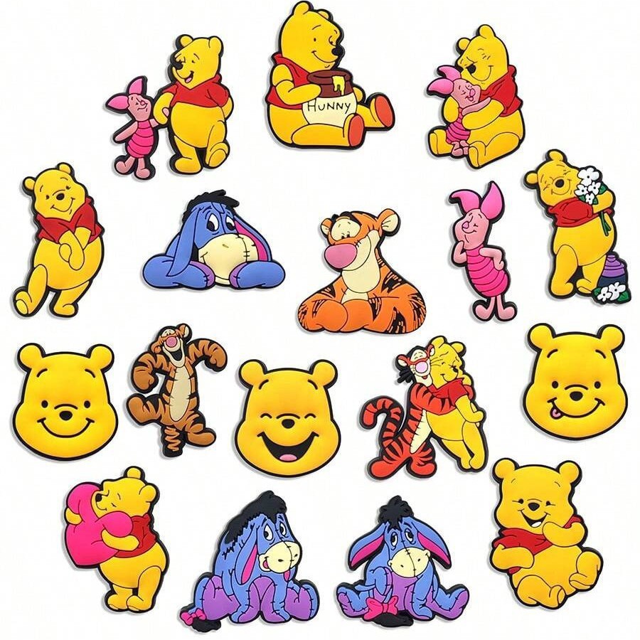 60-くまのプーさん (1 パックに 17 スタイル)