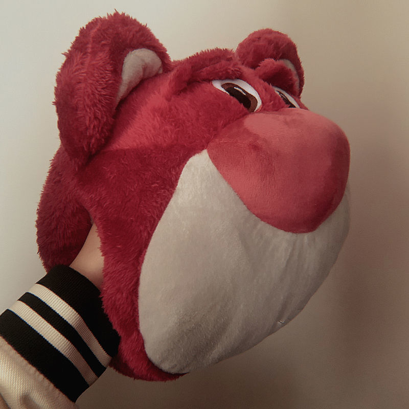 (挿入可能) Strawberry Bear ハンドウォーマー