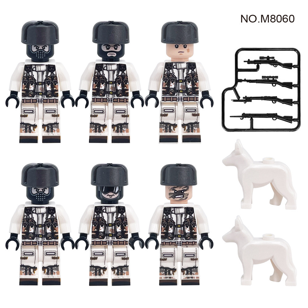 M8060-6 スノーコマンドー ミニフィギュア