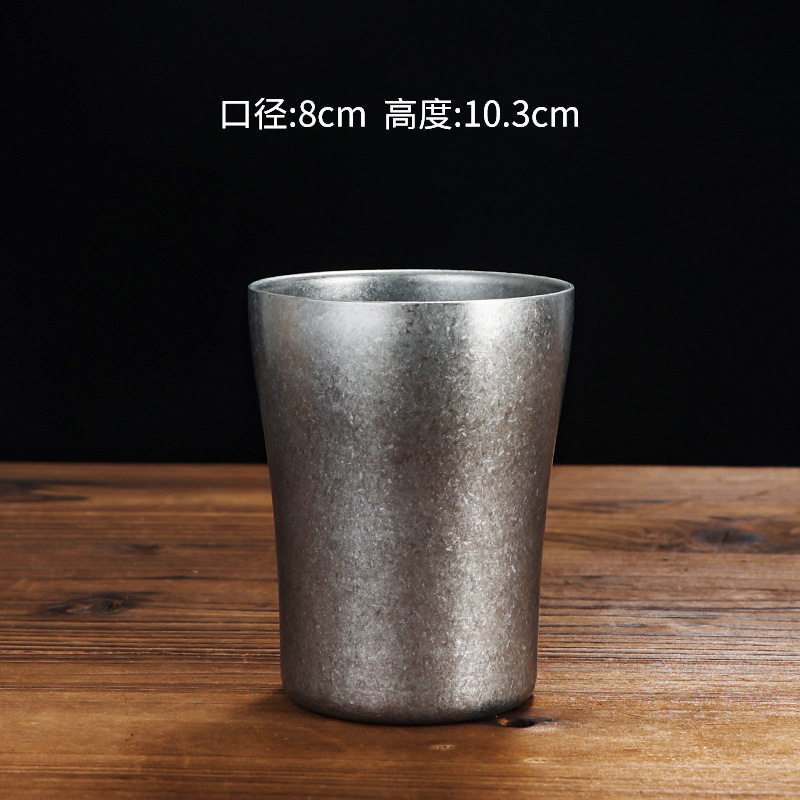 レトロなカップ (雪の砂)