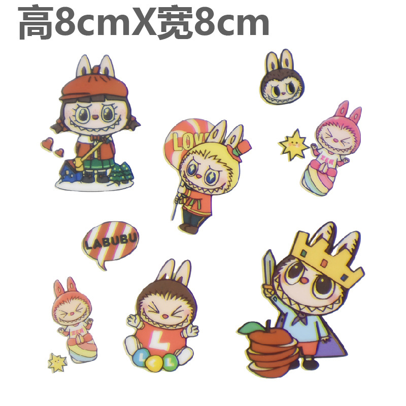 ラブ布ステッカーD