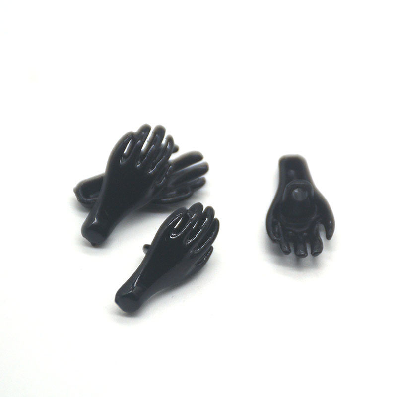 36L=23.0MM*手のひら型*ブラック*凸パターン*36L=23.0MM