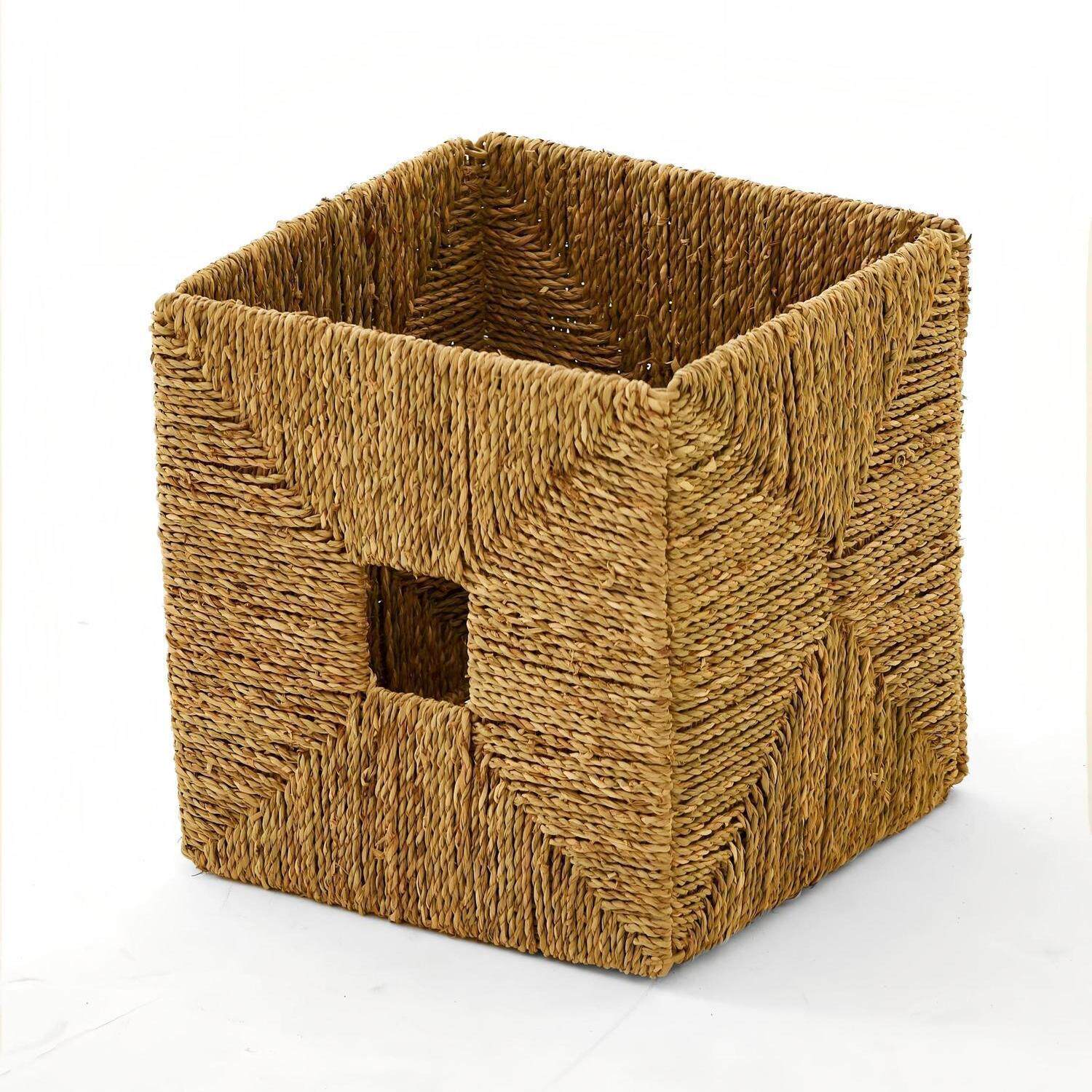 カレコ海草ロープ収納バスケット