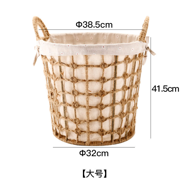丸口錬鉄麻縄ダーティブルー Lサイズ