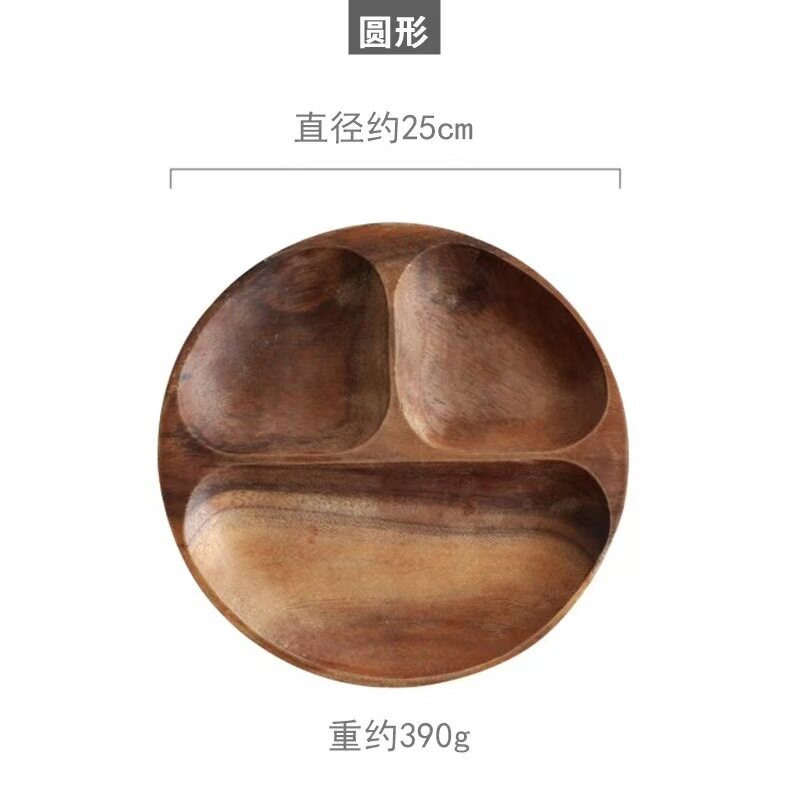 大きな円形グリッドプレート