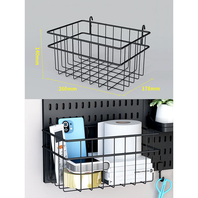 【ハンギングバスケット】アイアン 大 ブラック