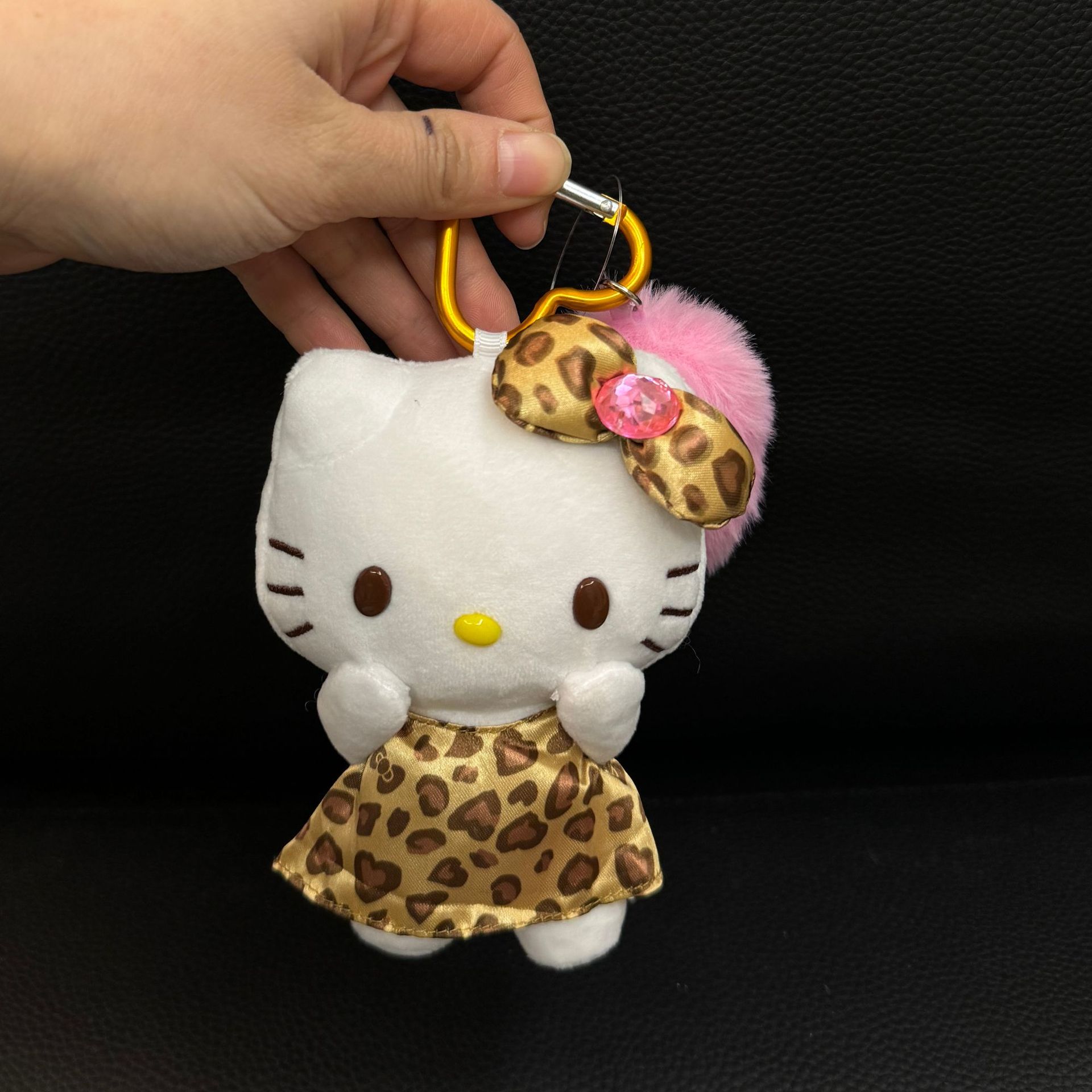 ショートレッグイエローヒョウ柄kt