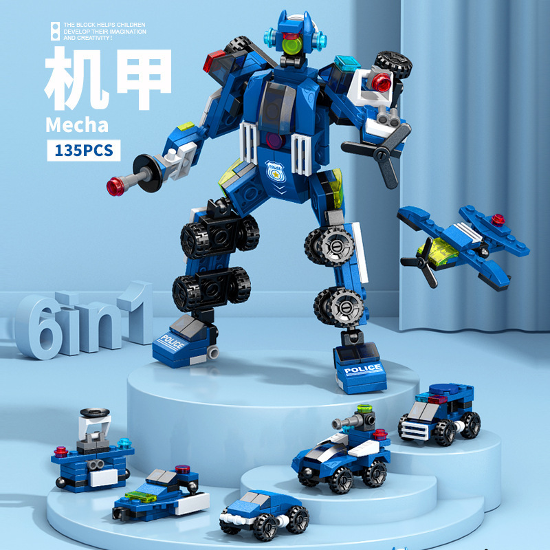 8971-6 ポリスメカ [カラーボックス135粒]