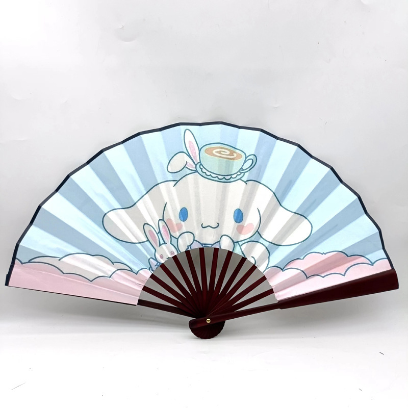 ジェイドシナモンドッグ 8インチ扇子