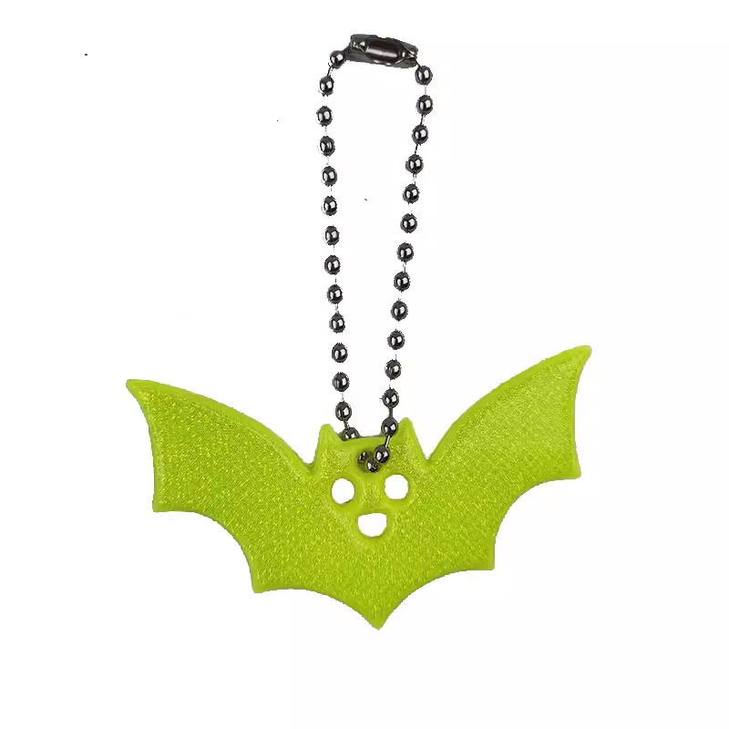 6x3.5cm * 蛍光黄 * 蛍光黄銀白橙黄紫 * PVC