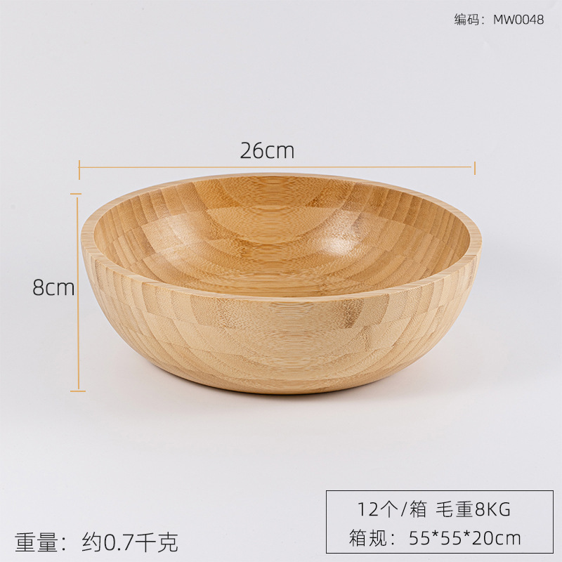 竹ボウル 26×8cm