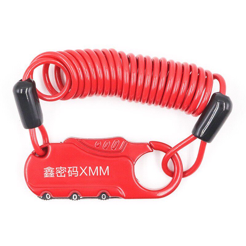 ラベル付きロック|+ワイヤーロープ