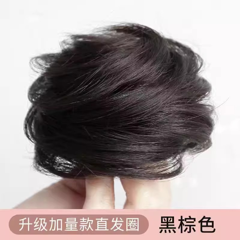 ゴムバンド縮毛矯正【ナチュラル/ブラウンブラック】