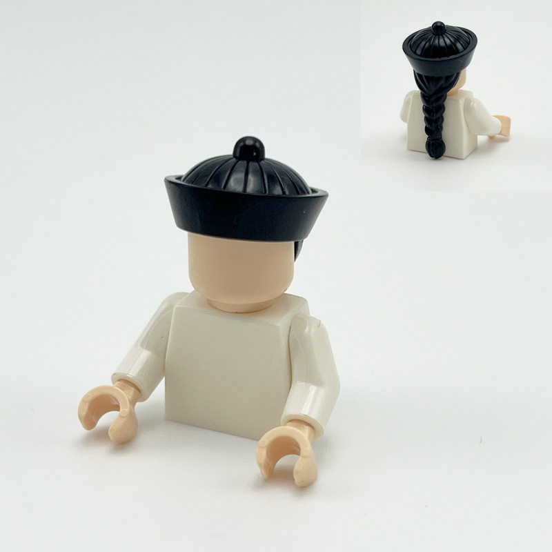 ゾンビハット/清朝ハット ブラック