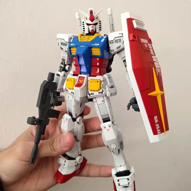 【オリジナルガンダム】＋ライトスピードガン＋シールドにはスタンドが付属