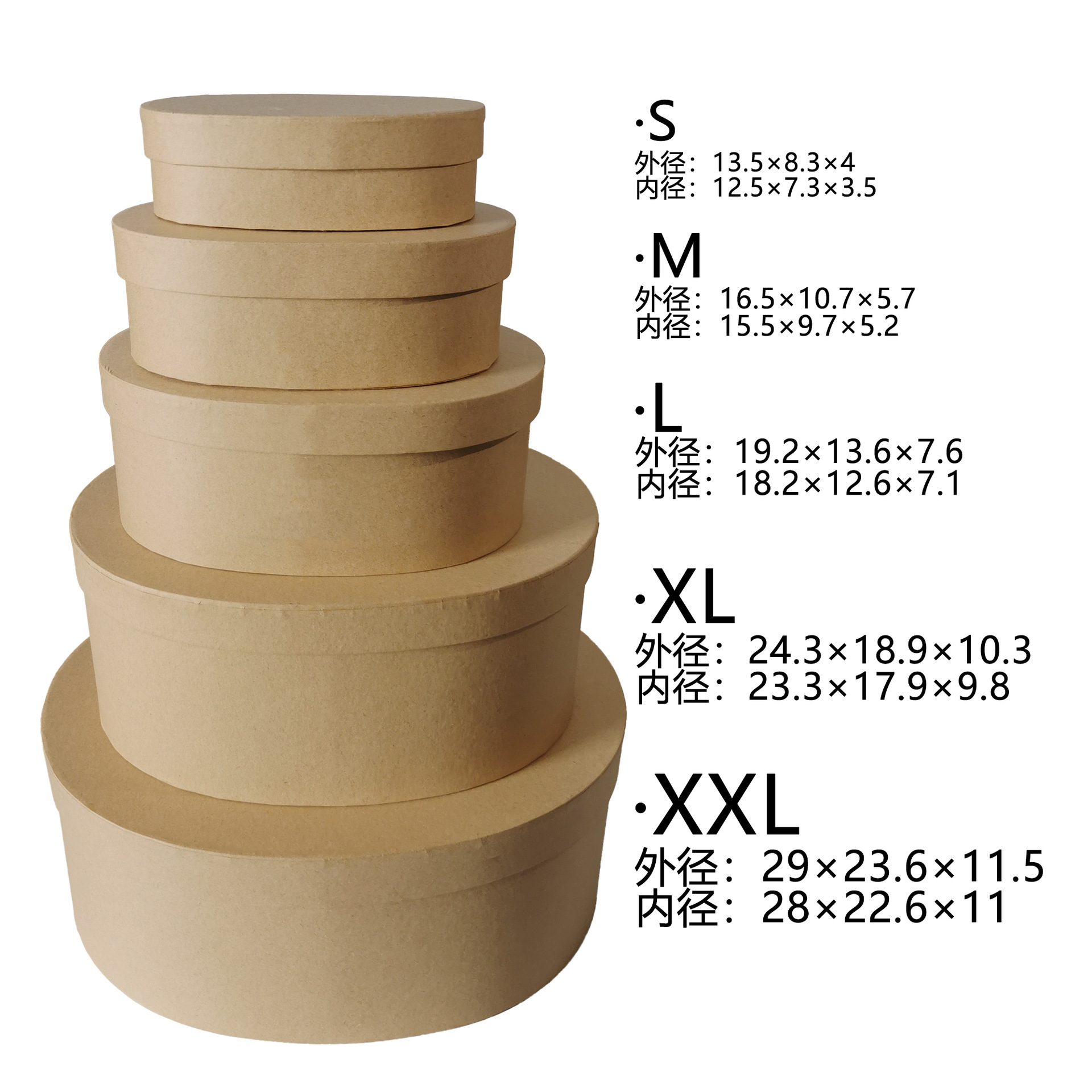 1セット5個 (1箱16セット) 牛革紙箱 (1200グラム)