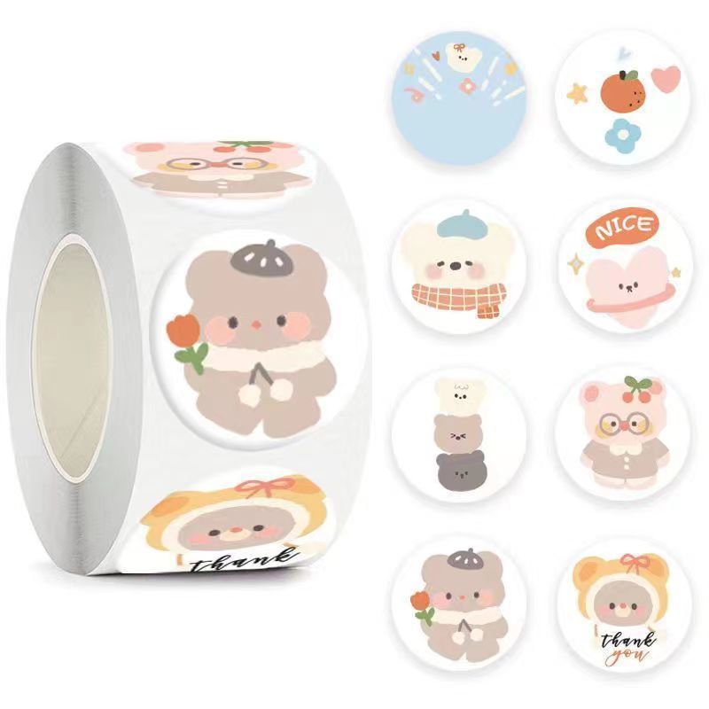 かわいい熊-500貼り/1巻