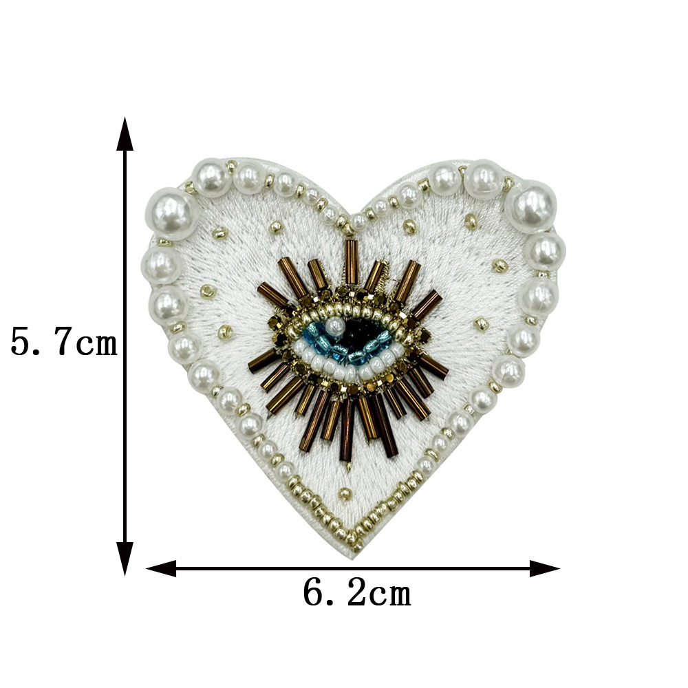 真珠風ホワイトハート