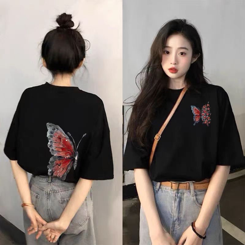 黒赤蝶バラ【使用前・使用後写真】