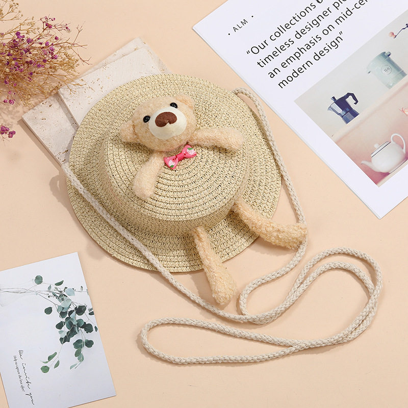 手と足を分離したベージュのクマ